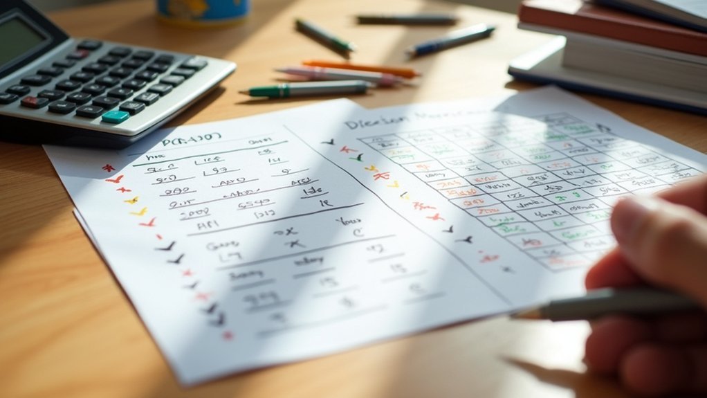 Pro-Con Lists vs. Weighted Decision Matrices decision making tool comparison insights