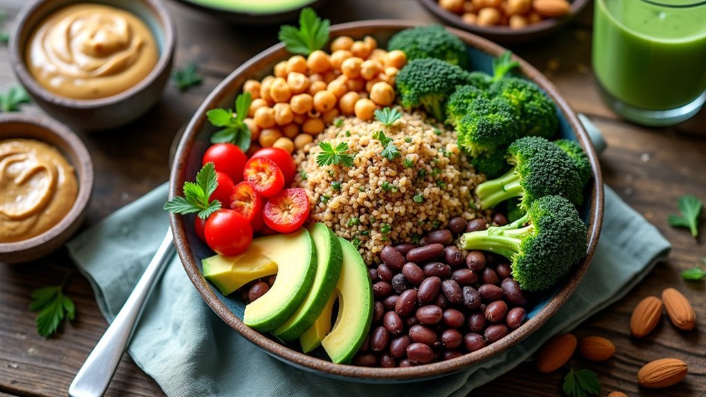 high protein vegan meal strategy